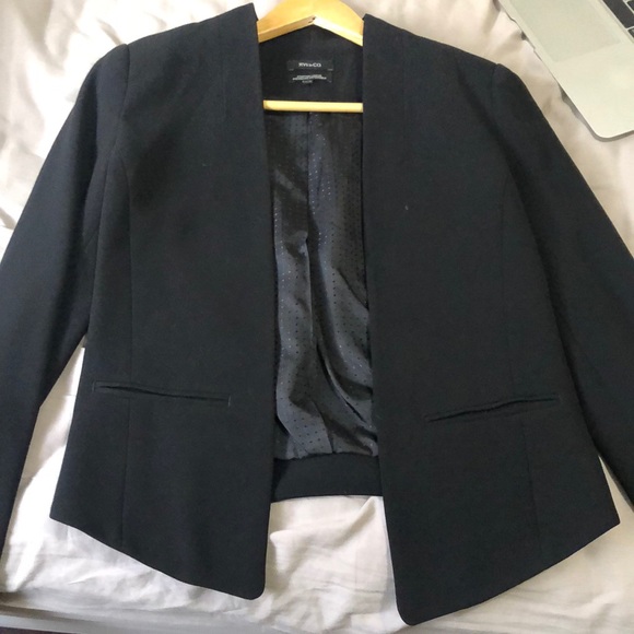 Black RW & Co. Blazer XS - Picture 1 of 4